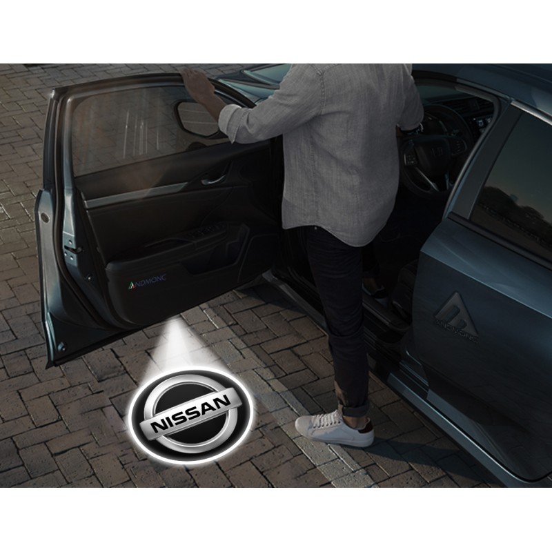Nissan Wireless Car Door Logo Projector Lights