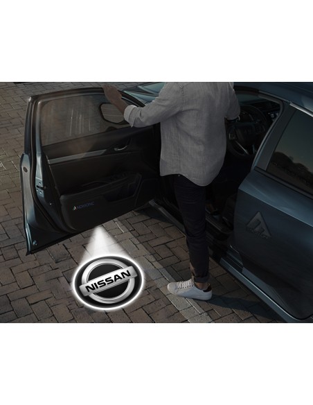 Nissan Wireless Car Door Logo Projector Lights