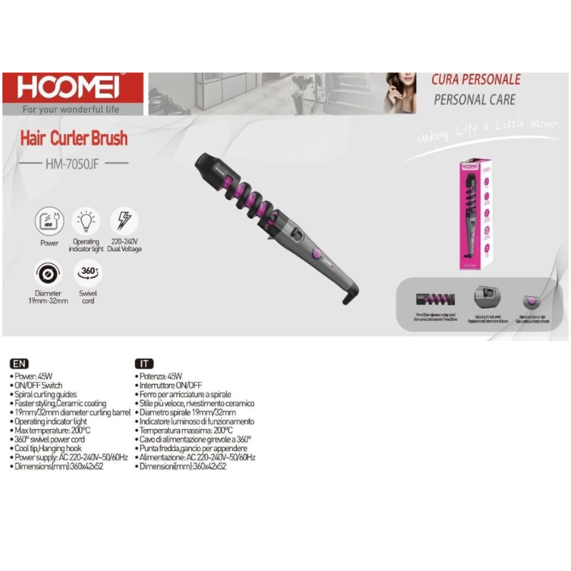 HM-7050 Hair Straightener – 45 W