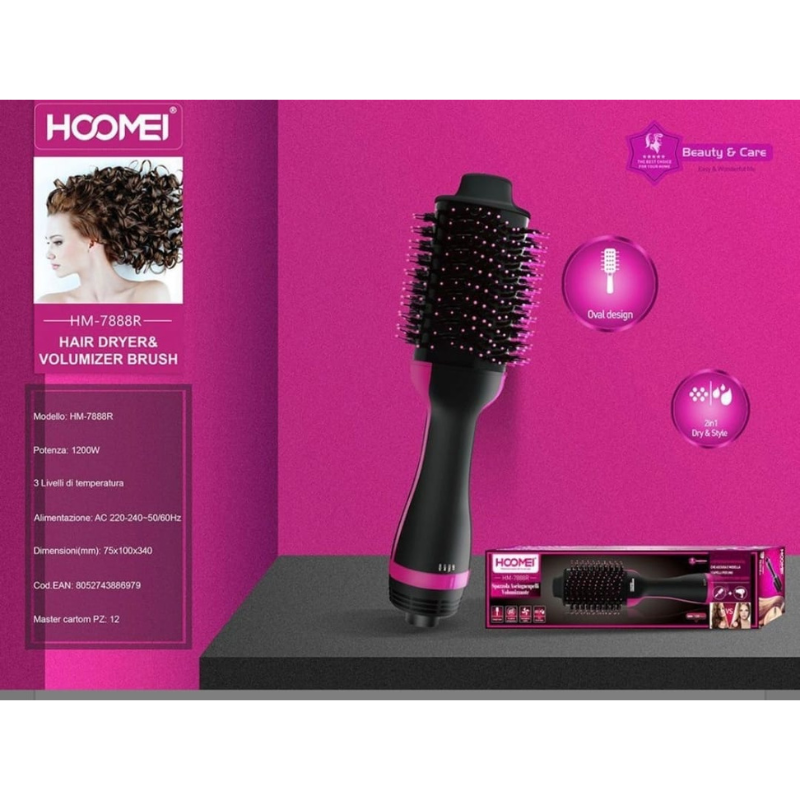 HM-788R Hot Air Styling Brush
