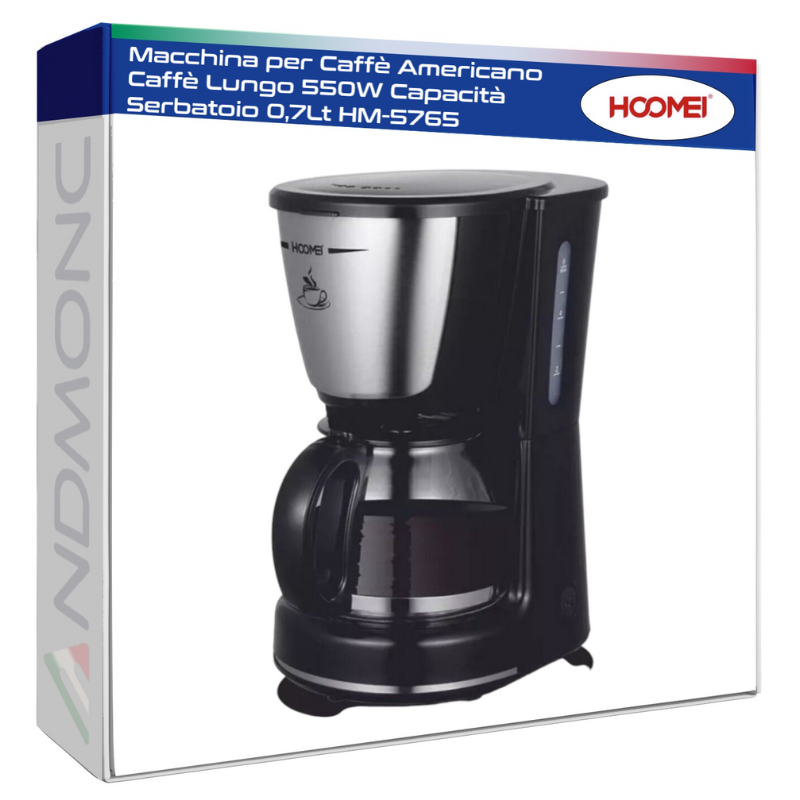HM-5765 Coffee Machine – 550 W, 0.7 L