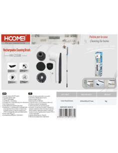 HM-2350B Electric Cleaning Brush 2
