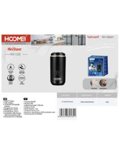 HM-7208 Rechargeable Mini Electric Shaver 2