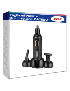 HM-7930T 3-in-1 Nose & Ear Trimmer