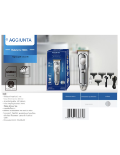 HM-7220A Rechargeable Hair Clippers 2