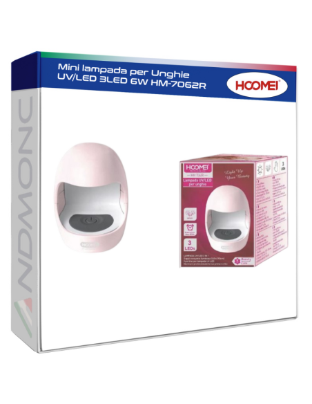 HM-7062R Mini Nail Lamp – 6 W