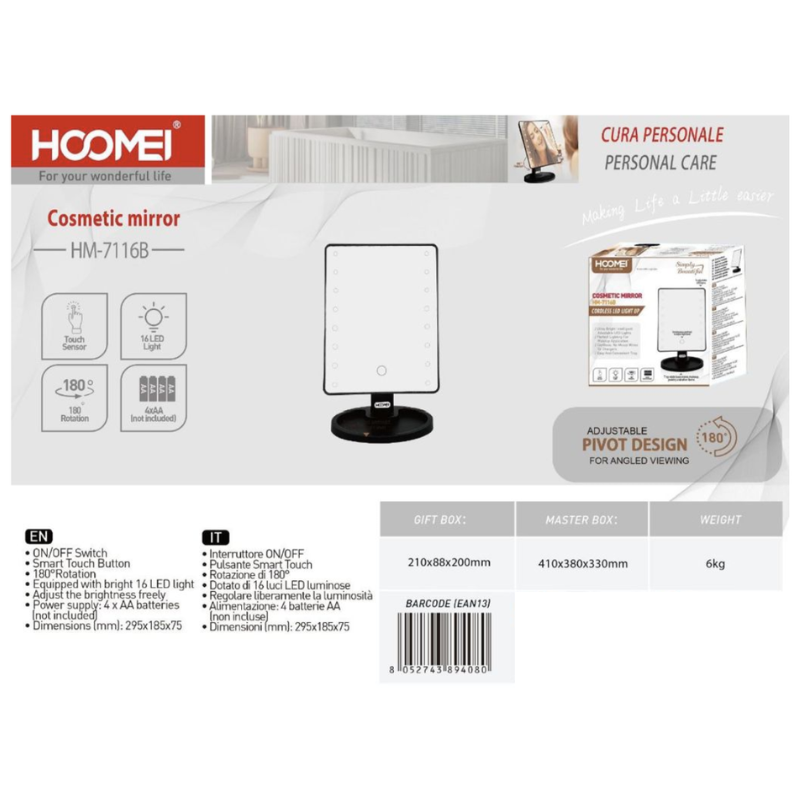 HM-7116B Make-up Mirror