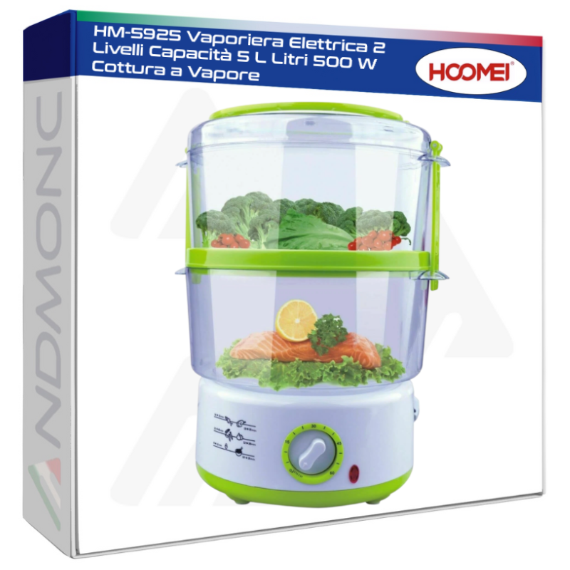 HM-5925 Food Steamer – 500 W, 5 L