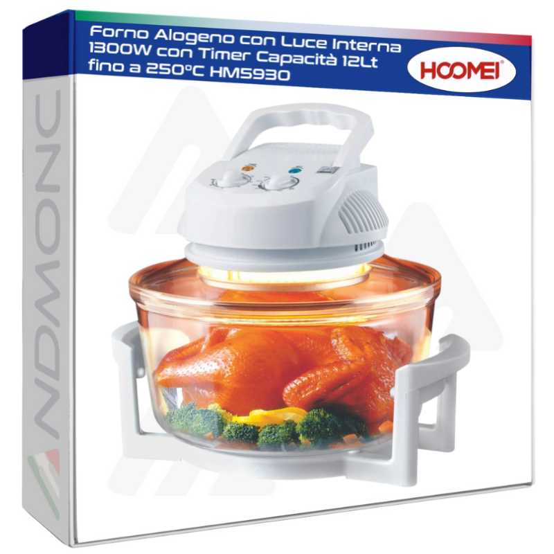 HM5930 Halogen Oven – 1300 W, 12 L