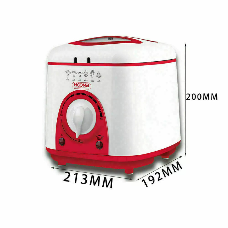 Hoomei HM-5332 Mini Deep Fryer – 850-950 W, 1.0 L
