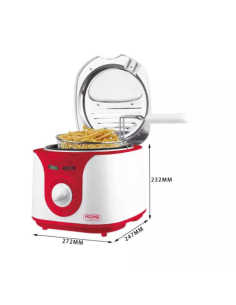 Hoomei HM-5330 Deep Fryer – 1200-1450 W, 2.0 L 2
