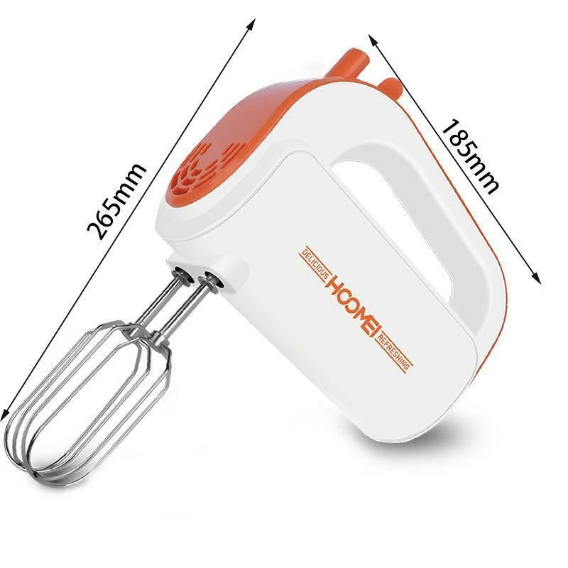 Hoomei HM-6865 Hand Mixer – 170 W, 5 Speeds