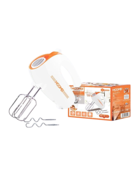 Hoomei HM-6850 Hand Mixer – 150 W, 5 Speeds