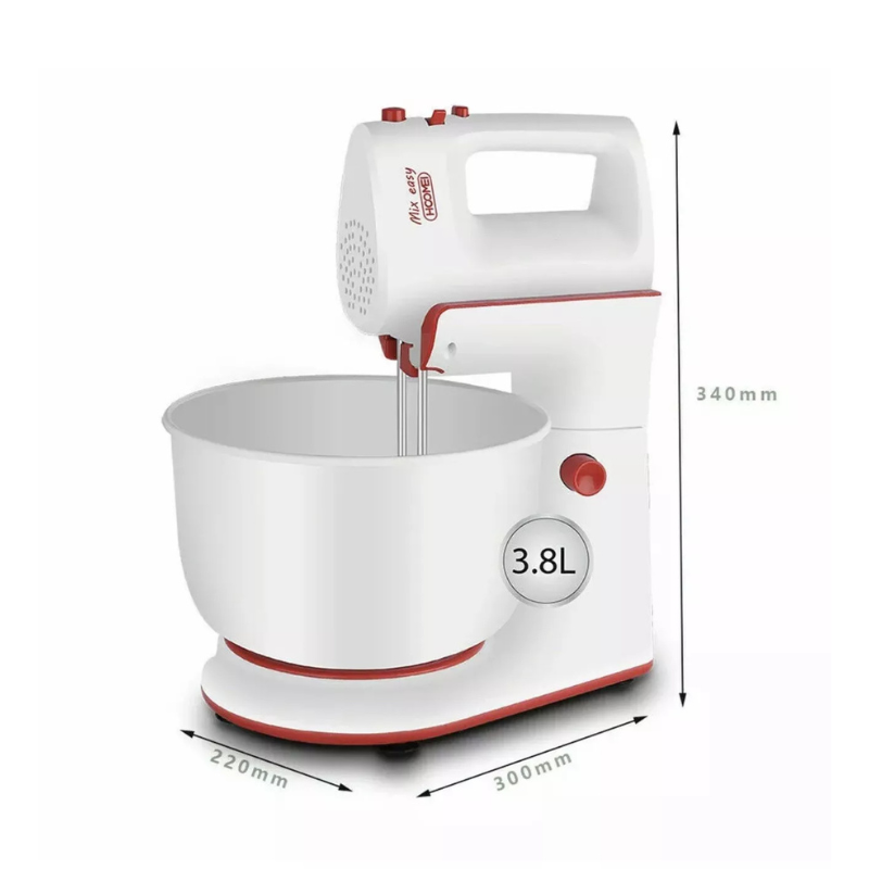 Hoomei HM-6838 Stand Mixer – 500 W, 3.8 L, 5 Speeds