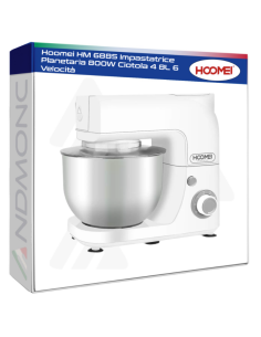 Hoomei HM-6885 Stand Mixer – 800 W, 4.8 L, 6 Speeds