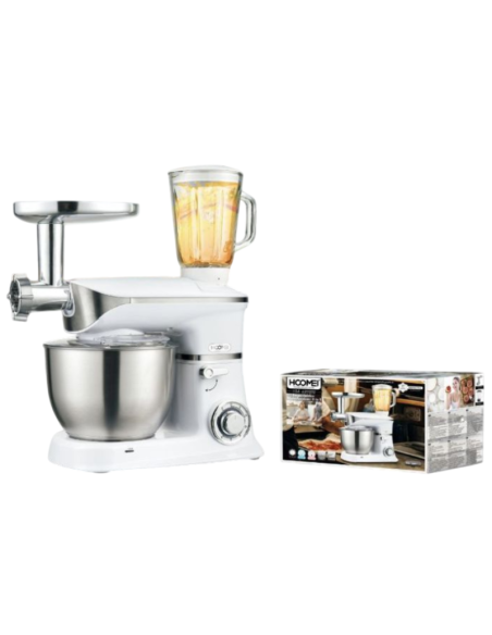 Hoomei HM-6898W 3-in-1 Stand Mixer – 1300 W, 6.5 L