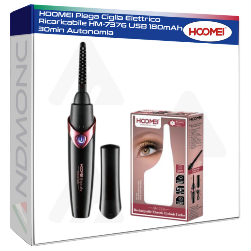 Hoomei HM-7376 Rechargeable Eyelash Curler – 180 mAh