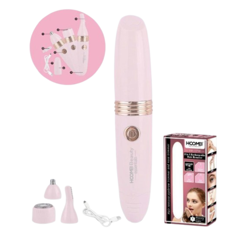 Hoomei HM-7379R 3-in-1 Rechargeable Epilator