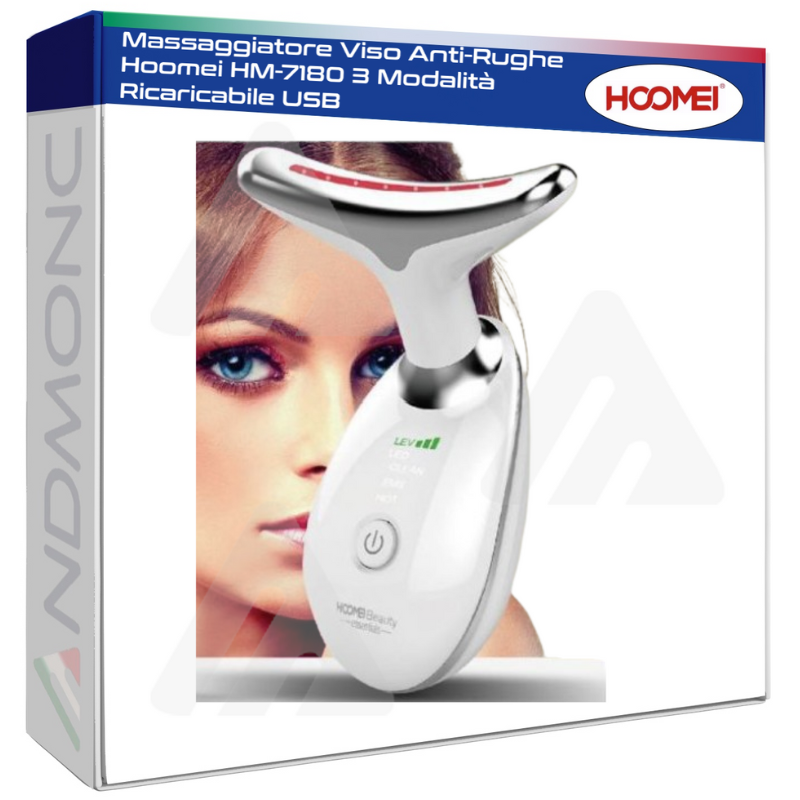 Hoomei HM-7180 Rechargeable Facial Massager