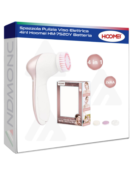 Hoomei HM-7520Y 4-in-1 Facial Cleansing Brush