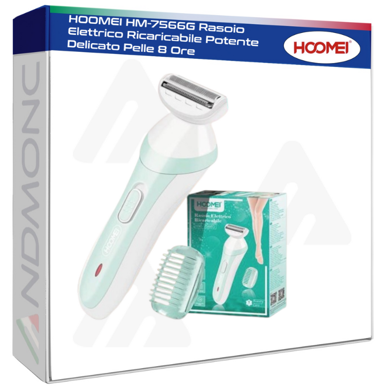 Hoomei HM-7566G Rechargeable Electric Shaver