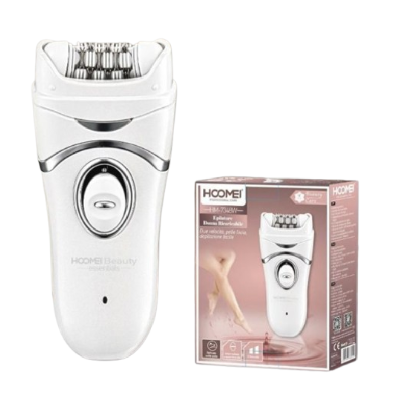 Hoomei HM-7348Y Rechargeable Epilator – 2 Speeds