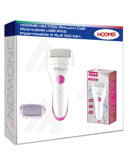 Hoomei HM-7155 Rechargeable Electric Callus Remover – IPX6