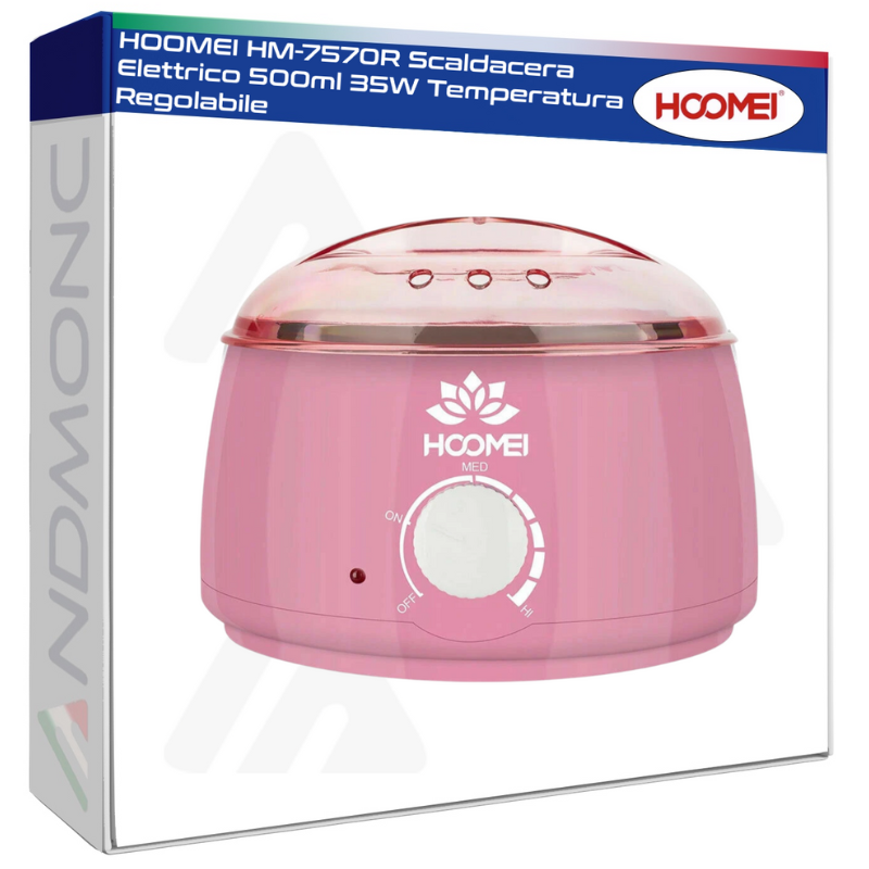 Hoomei HM-7570R Wax Heater – 35 W, 500 ml