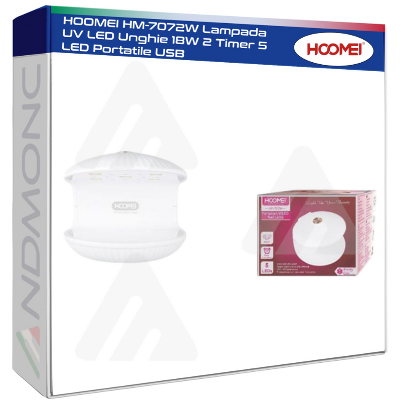Hoomei HM-7072W Nail Lamp – 18 W