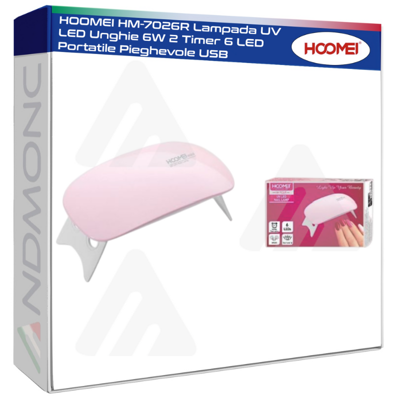 Hoomei HM-7026R Nail Lamp – 6 W