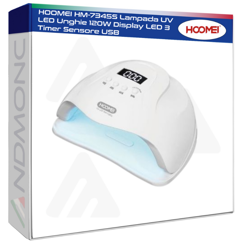 Hoomei HM-7345S Nail Lamp – 120 W