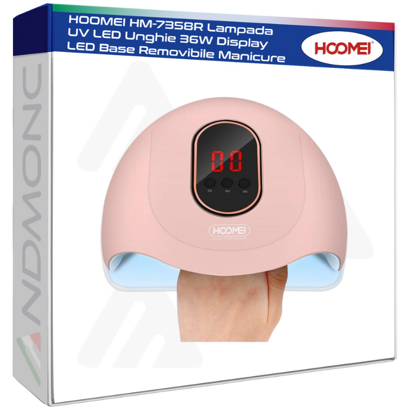 Hoomei HM-7358R Nail Lamp – 36 W