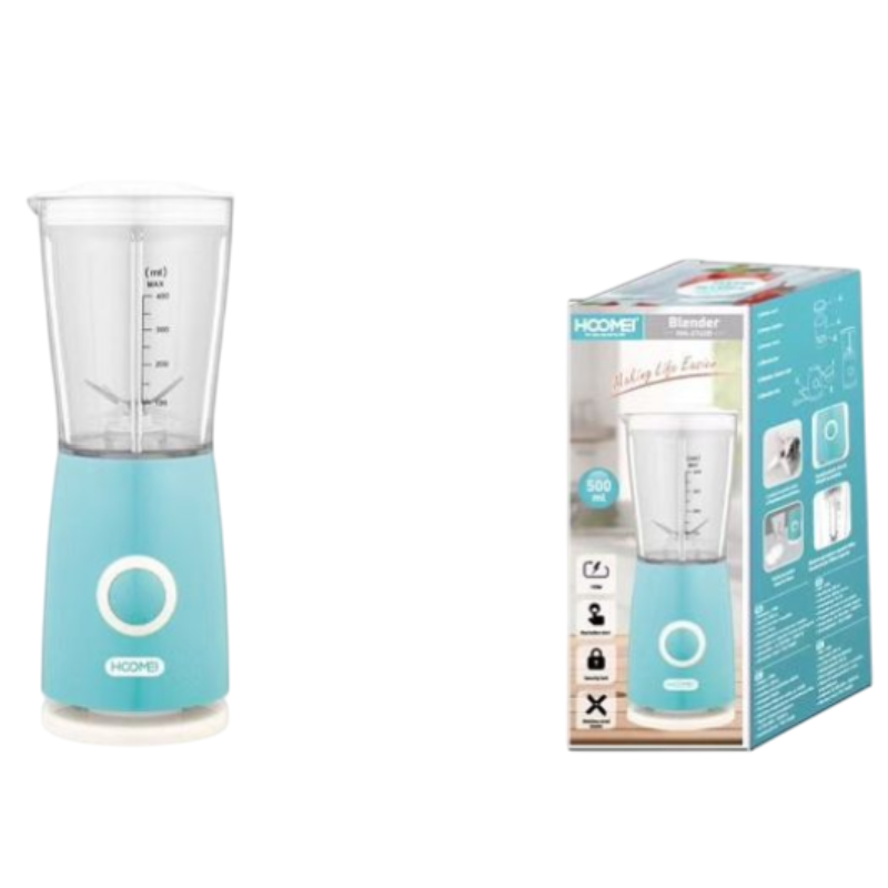 Hoomei HM-6756B Mini Blender – 170 W, 500 ml