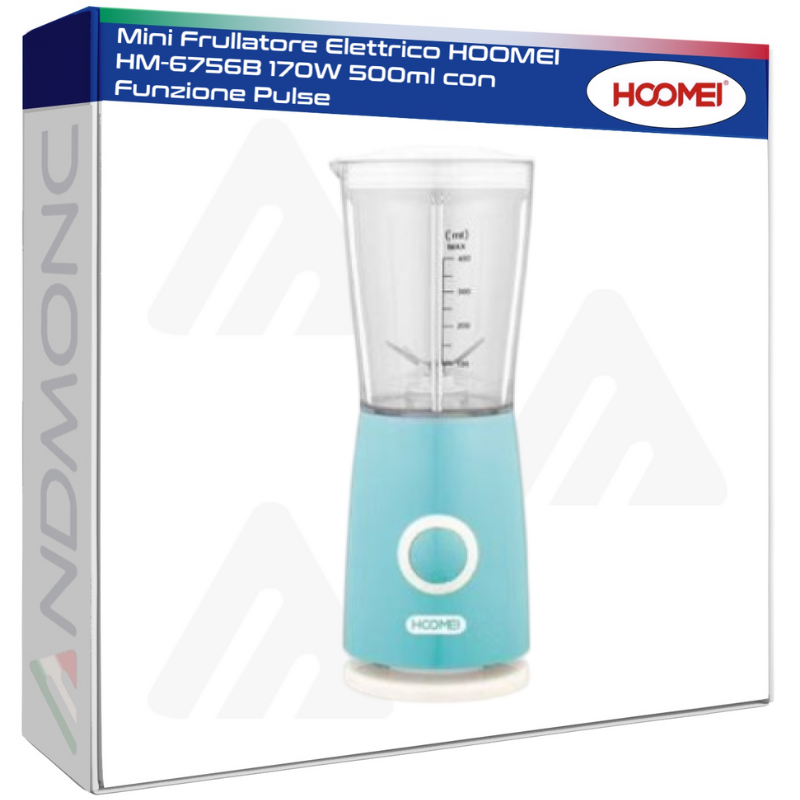 Hoomei HM-6756B Mini Blender – 170 W, 500 ml