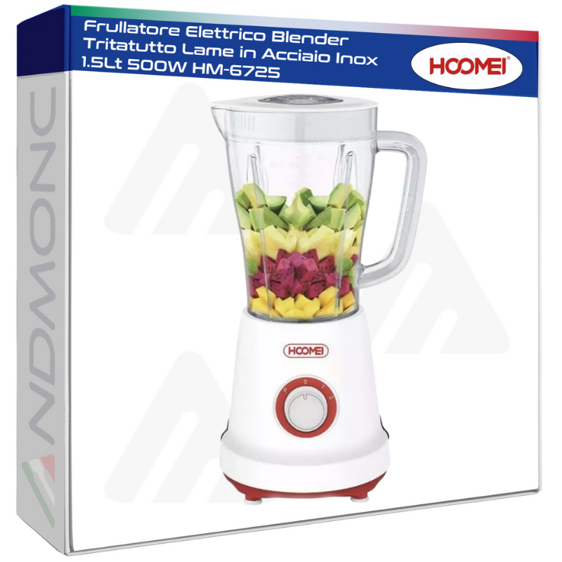 Hoomei HM-6725 Blender – 500 W, 1.5 L