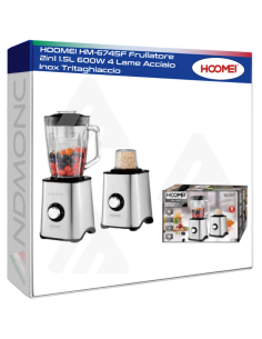 Hoomei HM-6745F 2-in-1 Ice Crusher – 600 W, 1.5 L