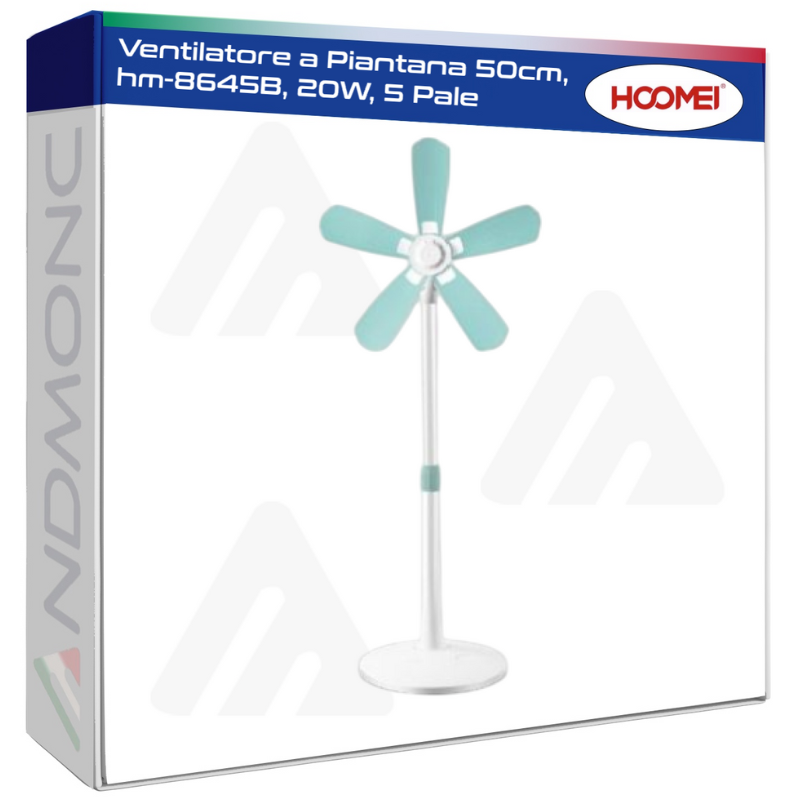 HM8645B Pedestal Fan – 20 W, 50 cm