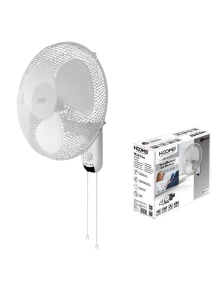 Hoomei HM-8338 Wall Fan – 50 W, 40 cm
