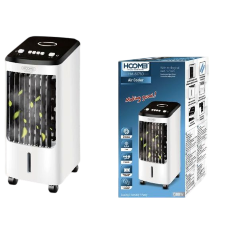 Hoomei HM-8378D Air Cooler – 80 W, 4 L, 3 Speeds