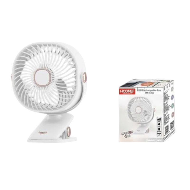Hoomei HM-8492S Rechargeable Mini Fan