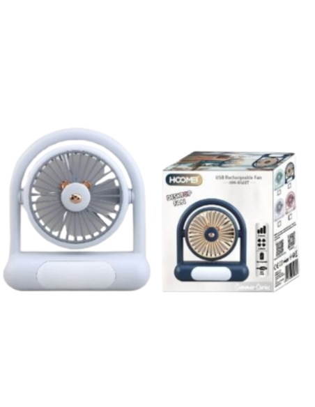 Hoomei HM-8460T Rechargeable Mini Fan