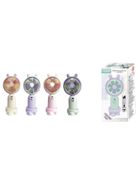 Hoomei HM-8476 Rechargeable Mini Fan