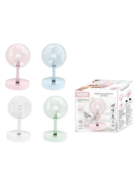 Hoomei HM-8582 Rechargeable Mini Fan