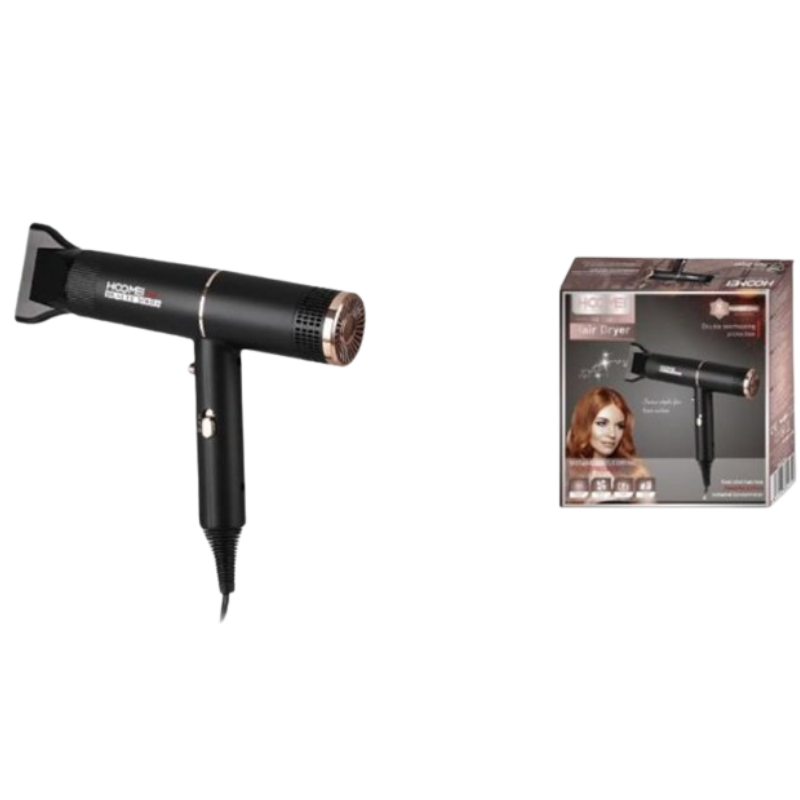 Hoomei HM-7668S Hair Dryer – 1400 W, 2 Speeds