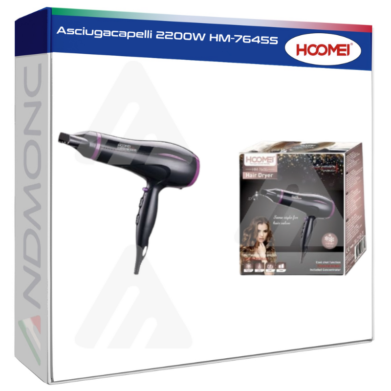 Hoomei HM-7645S Hair Dryer – 2200 W