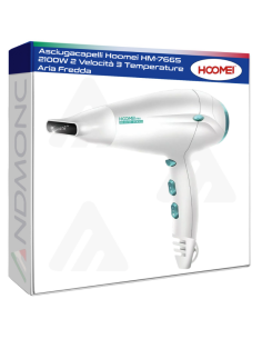 Hoomei HM-7665 Hair Dryer – 2100 W, 2 Speeds