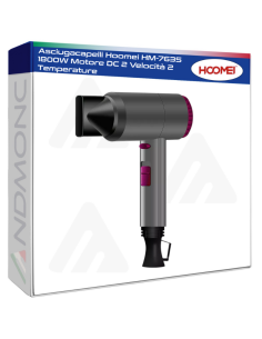 Hoomei HM-7635 Hair Dryer – 1800 W, 2 Speeds
