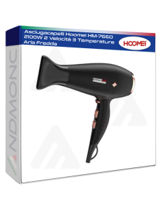 Hoomei HM-7660 Hair Dryer – 2100 W, 2 Speeds