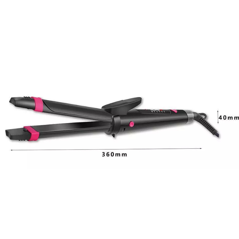 Hoomei HM-7378 2-in-1 Ceramic Hair Curler – 26 mm