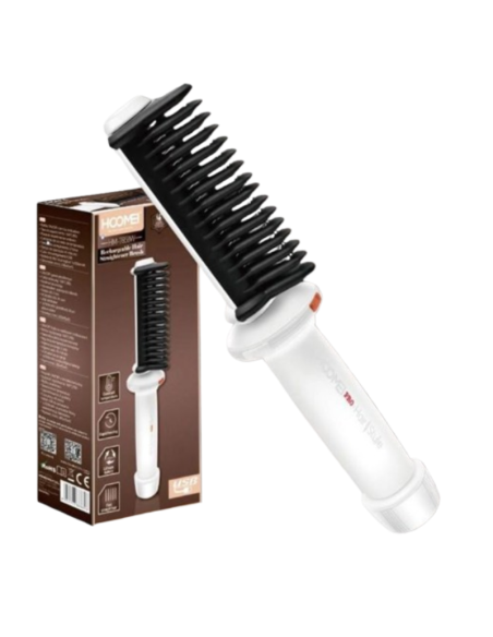Hoomei HM-7858W Rechargeable Hair Straightening Brush – 2500 mAh